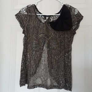 Knit blouse
